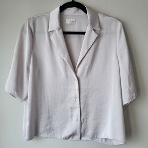 Wilfred Beso Light Lavendar Shirt Blouse